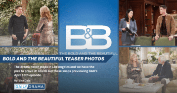The bold and the beautiful photo teasers: confusion & confrontations