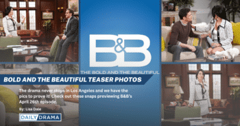 The bold and the beautiful teaser photos: the calm before another exciting storm