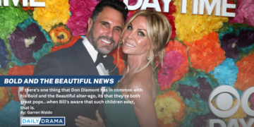 The bold and the beautiful's don diamont soaks up some son