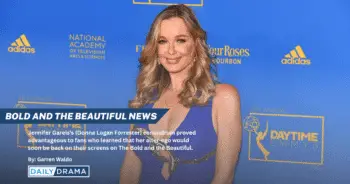 Jennifer gareis confirms more bold and beautiful days ahead