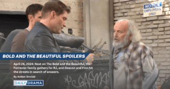 The bold and the beautiful spoilers: finn and deacon pound the pavement