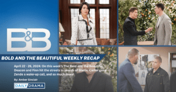 The bold and the beautiful weekly recap for april 22 - 26: past stalkers and current obsessions