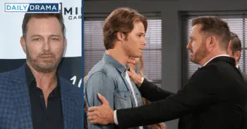 Eric martsolf attempted to convince onscreen son to stay put at days of our lives