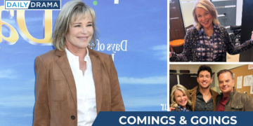 Days of our lives comings & goings: judi evans is back on set