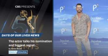 Daytime emmys countdown: days of our lives' eric martsolf on the race for best actor statuette