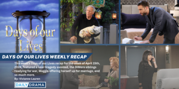 Days of our lives weekly recap for april 15 - 19: blackmail, con games, and an unlikely hero