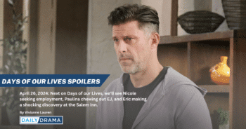 Days of our lives spoilers: eric tracks the money…straight to leo