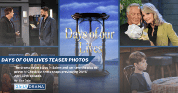 Days of our lives photo teasers: babies and bombshells