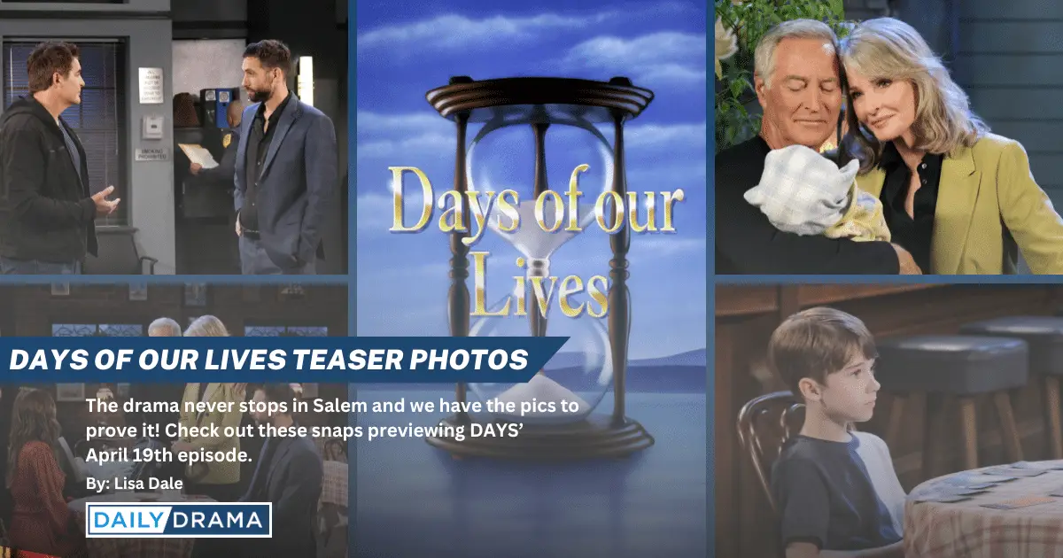 Days of our Lives Photo Teasers: Babies and Bombshells | Daily Drama