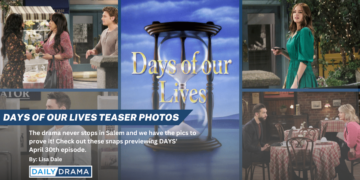Days of our lives teaser photos: rising tensions and a concerning twist
