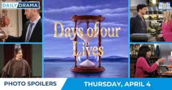 Days of our lives teaser photos: celebrations and serious talks