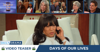 Days of our lives video sneak peek: a storm, a missing wife, a radioactive woman, and a teen werewolf? Oh, my!