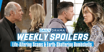Days of our lives weekly spoilers for april 29 - may 3: life-altering scams and earth-shattering bombshells