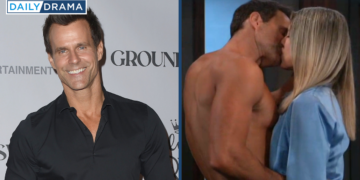 General hospital's cameron mathison details drew and nina's down and dirty desk dusting