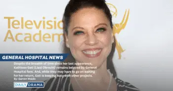 General hospital's kathleen gati teases secret project