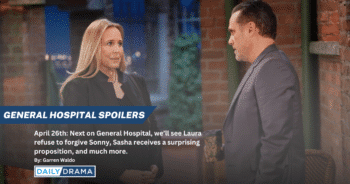 General hospital spoilers: laura cuts the cord with sonny