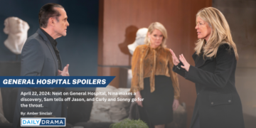 General hospital spoilers: sonny and carly go head to head
