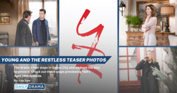 The young and the restless teaser photos: panic and bad decisions