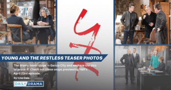 The young and the restless teaser photos: clashes and captives