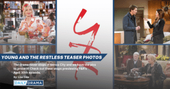The young and the restless teaser photos: friendly faces and a bombshell discovery