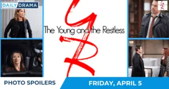 The young and the restless teaser photos: reaching out and leaning in