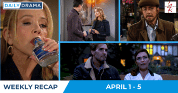 The young and the restless weekly recap for april 1 – 5: stalkers, slips, and shaky situations