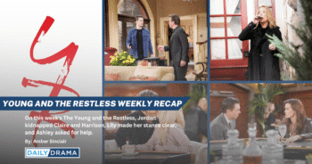 The young and the restless weekly recap for april 15 - 19: hostages, hard talks, and broken hearts
