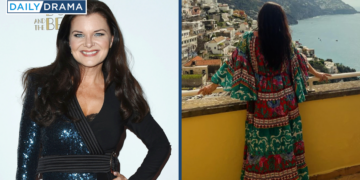 The bold and the beautiful's heather tom shows off her vacation snaps