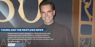 The young and the restless' jason thompson talks the goings on at chancellor-winters 