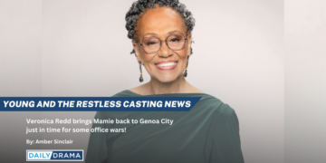 The young and the restless comings & goings: mamie returns!