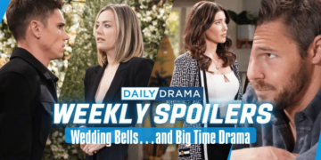 The bold and the beautiful weekly spoilers for may 20 - 24: wedding bells…and big time drama