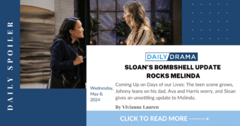 Days of our lives spoilers: sloan’s bombshell update rocks melinda