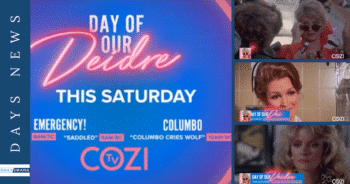 Cozi tv to honor days of our lives' deidre hall with special block of programming
