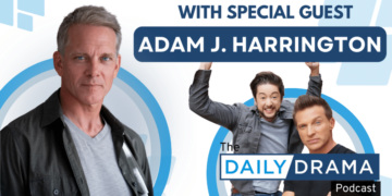 The daily drama podcast: acting on a bullet train with adam j. Harrington!
