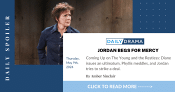 The young and the restless spoilers: jordan begs for mercy