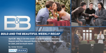 The bold and the beautiful weekly recap for april 29 - may 3: rescue and romance