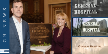 The general hospital stage is (literally) set for a celebration