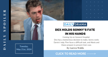 General hospital spoilers: dex holds sonny's fate in his hands