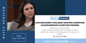 General hospital spoilers: lifelong sonny apologist kristina corinthos is given serious cause for concern