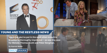 Eric braeden heaps praise onto two young and the restless costars
