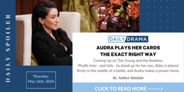 The young and the restless spoilers: audra plays her cards the exact right way