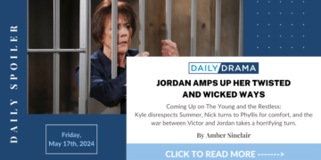 The young and the restless spoilers: jordan amps up her twisted and wicked ways