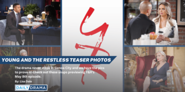 The young and the restless teaser photos: friendly…and not-so friendly flirting