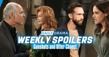 Days of our lives weekly spoilers: gunshots and utter chaos!