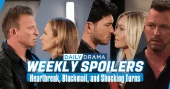 Days of our lives weekly spoilers: heartbreak, blackmail, and shocking turns