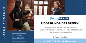 The bold and the beautiful spoilers: ridge blindsides steffy