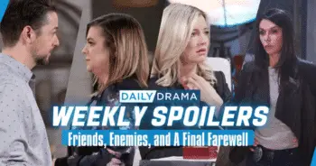 General hospital weekly spoilers: friends, enemies, and a final farewell