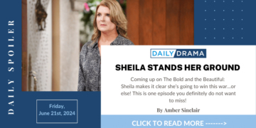 The bold and the beautiful spoilers: sheila stands her ground