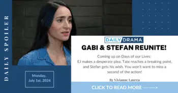 Days of our lives spoilers:gabi and stefan reunite!