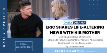 Days of our lives spoilers: eric shares life-altering news with his mother